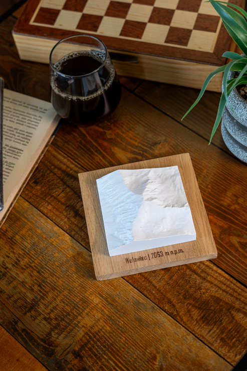 Wołowiec makieta klasyczna szczyty górskie prezent dla miłośników gór