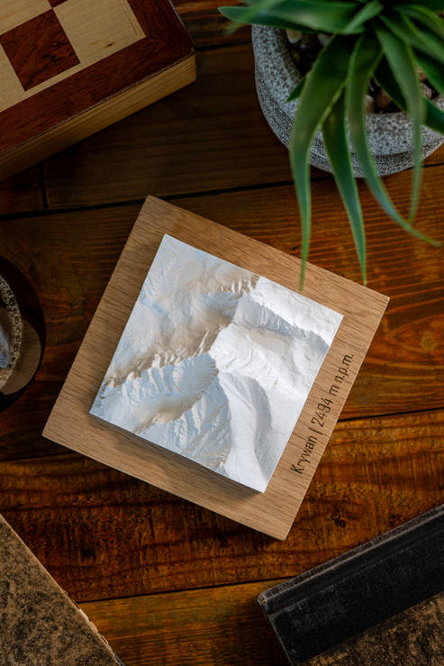 Krywań makieta klasyczna szczyty górskie prezent dla miłośników gór