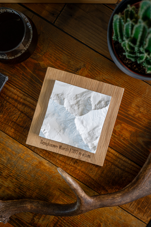 Szpiglasowy Wierch makieta klasyczna szczyty górskie prezent dla miłośników gór