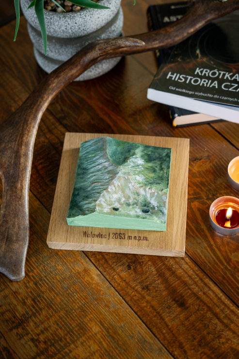 Relief górski jako souvenir