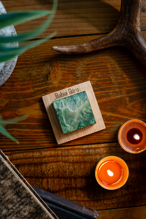 Babia Góra magnes malowany szczyty górskie prezent dla miłośników gór