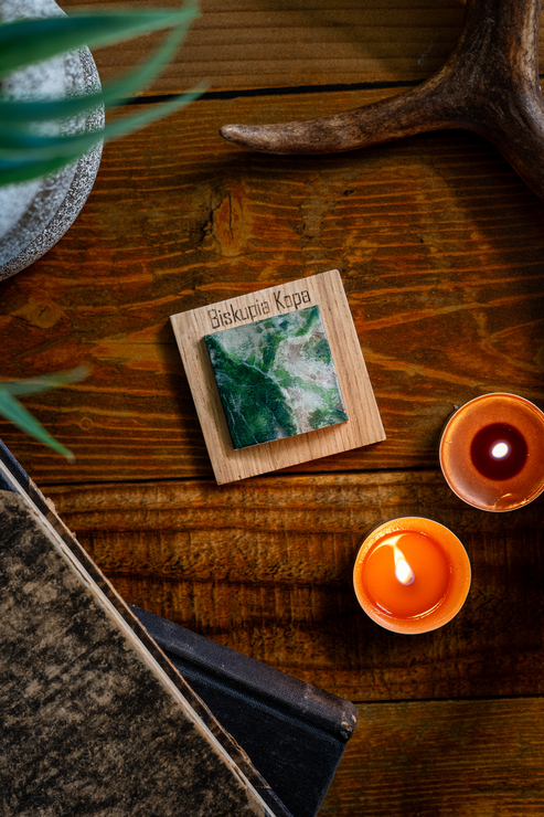 Biskupia Kopa magnes malowany szczyty górskie prezent dla miłośników gór