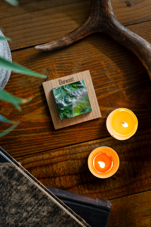 Giewont magnes malowany szczyty górskie prezent dla miłośników gór