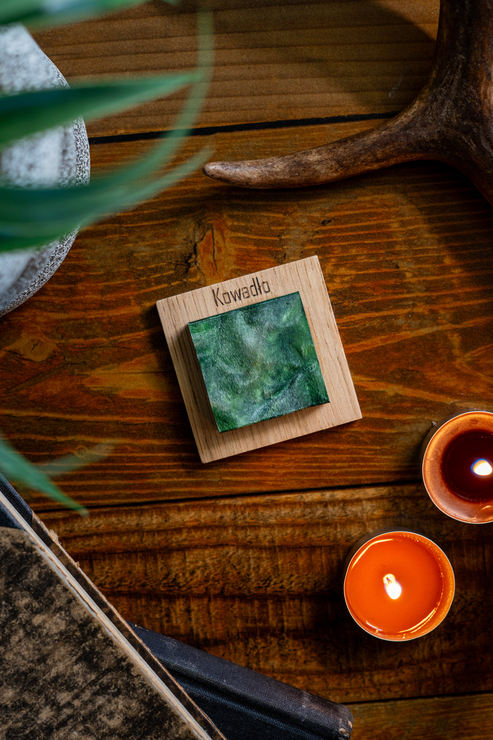 Kowadło magnes malowany szczyty górskie prezent dla miłośników gór