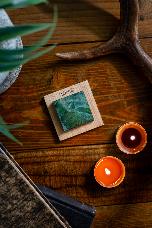 Lubomir magnes malowany szczyty górskie prezent dla miłośników gór