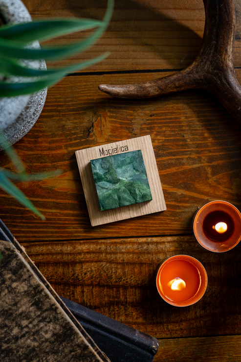 Mogielica magnes malowany szczyty górskie prezent dla miłośników gór