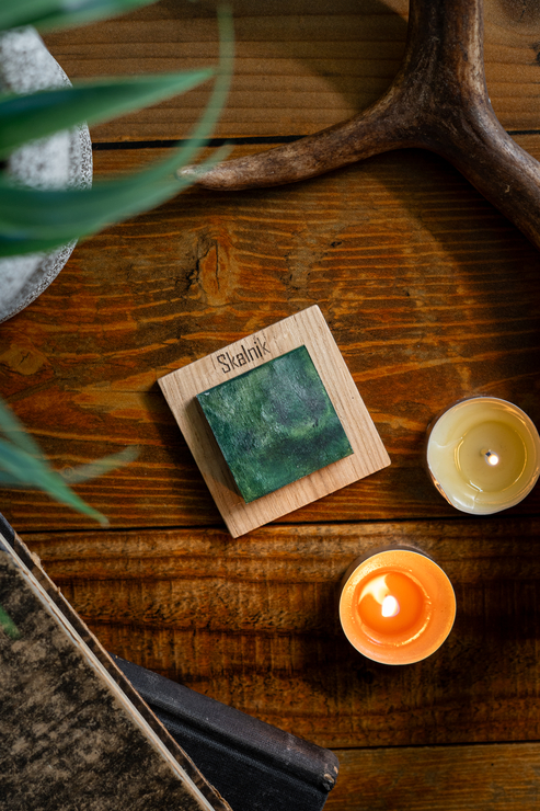 Skalnik magnes malowany szczyty górskie prezent dla miłośników gór