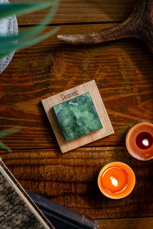 Skopiec magnes malowany szczyty górskie prezent dla miłośników gór