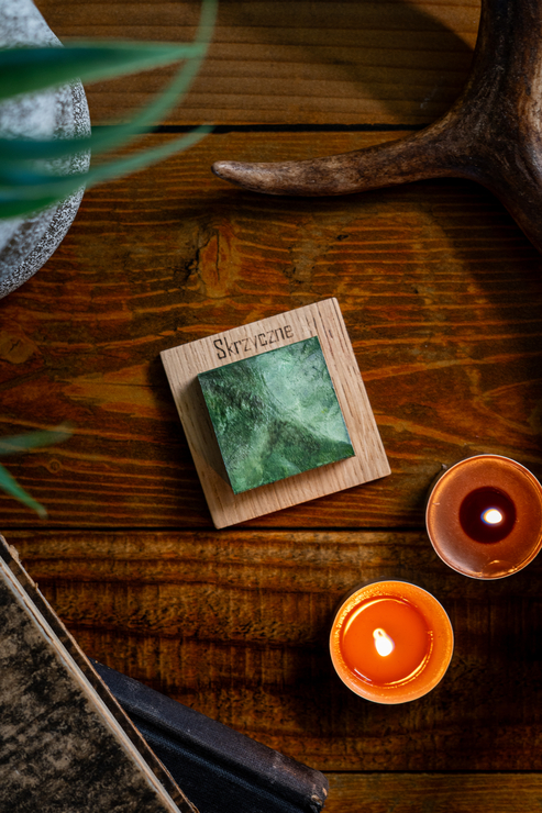 Skrzyczne magnes malowany szczyty górskie prezent dla miłośników gór