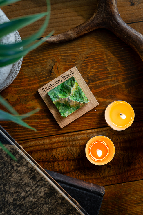 Szpiglasowy Wierch magnes malowany szczyty górskie prezent dla miłośników gór