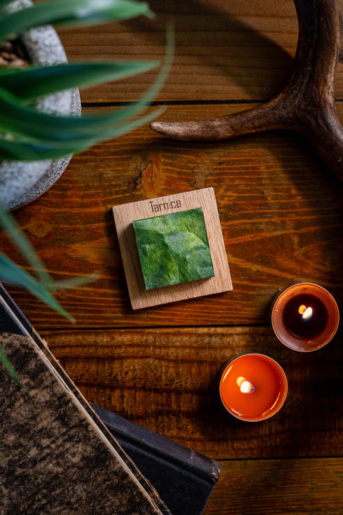 Tarnica magnes malowany szczyty górskie prezent dla miłośników gór