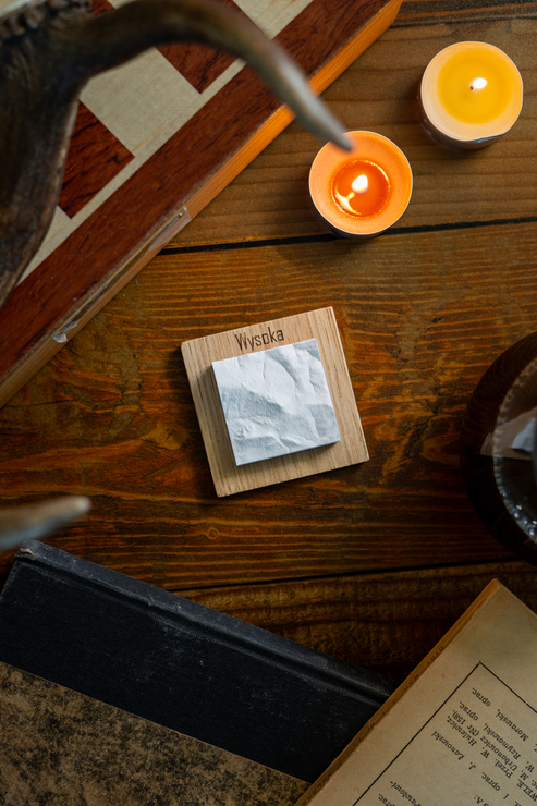 Wysoka magnes Wysoka magnes klasyczna szczyty górskie prezent dla miłośników gór