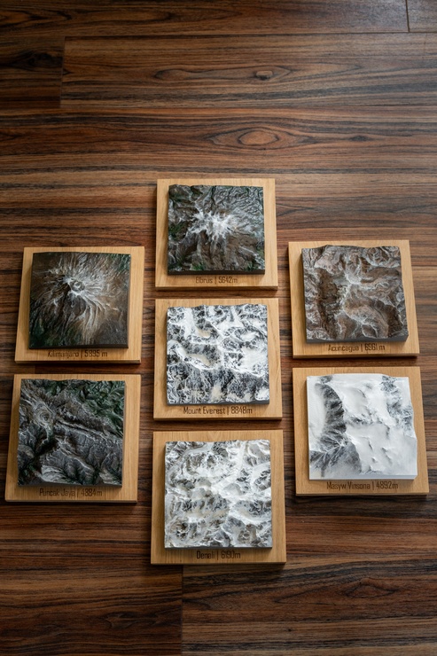 Zestaw Korona Gór Ziemi - makiety klasyczne - obrazek 2