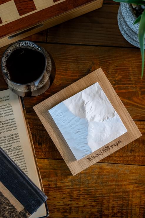 Wołowiec makieta klasyczna szczyty górskie prezent dla miłośników gór