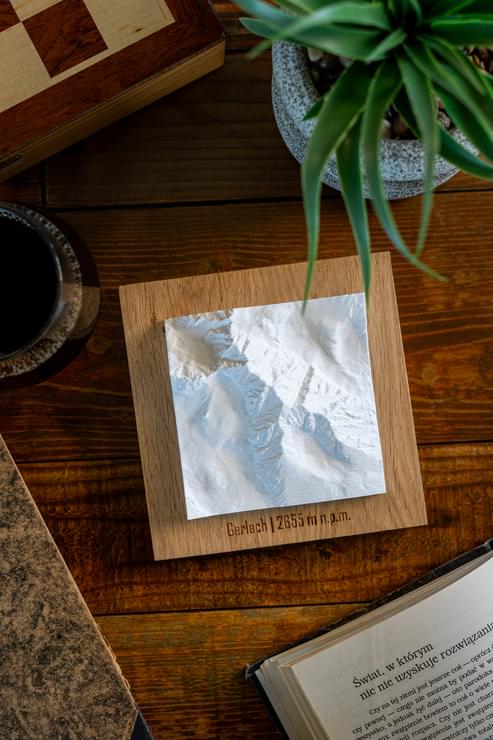 Gerlach makieta klasyczna szczyty górskie prezent dla miłośników gór