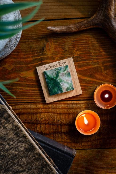 Biskupia Kopa magnes malowany szczyty górskie prezent dla miłośników gór