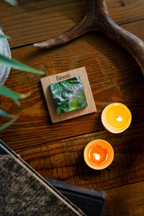 Giewont magnes malowany szczyty górskie prezent dla miłośników gór