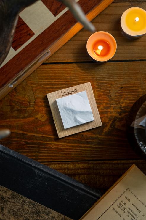 Lackowa magnes klasyczna szczyty górskie prezent dla miłośników gór