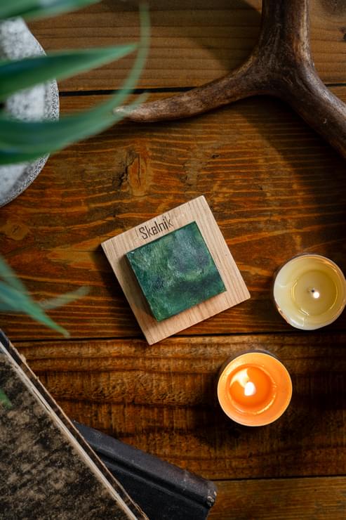 Skalnik magnes malowany szczyty górskie prezent dla miłośników gór