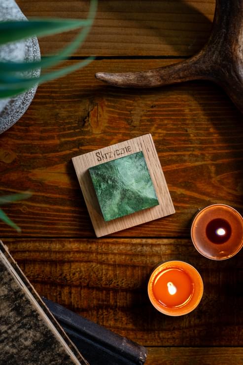 Skrzyczne magnes malowany szczyty górskie prezent dla miłośników gór