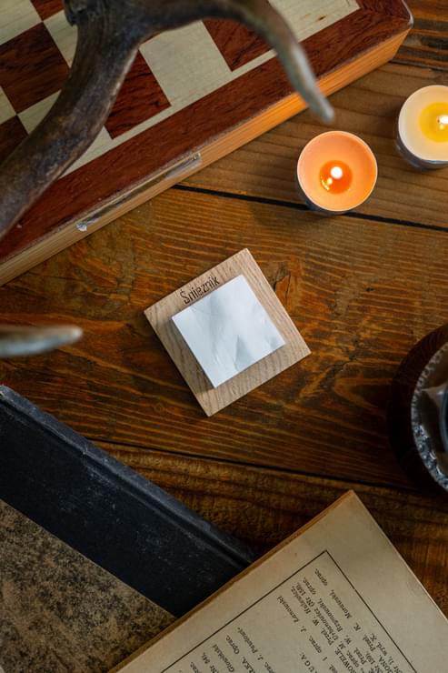 Śnieżnik magnes klasyczna szczyty górskie prezent dla miłośników gór