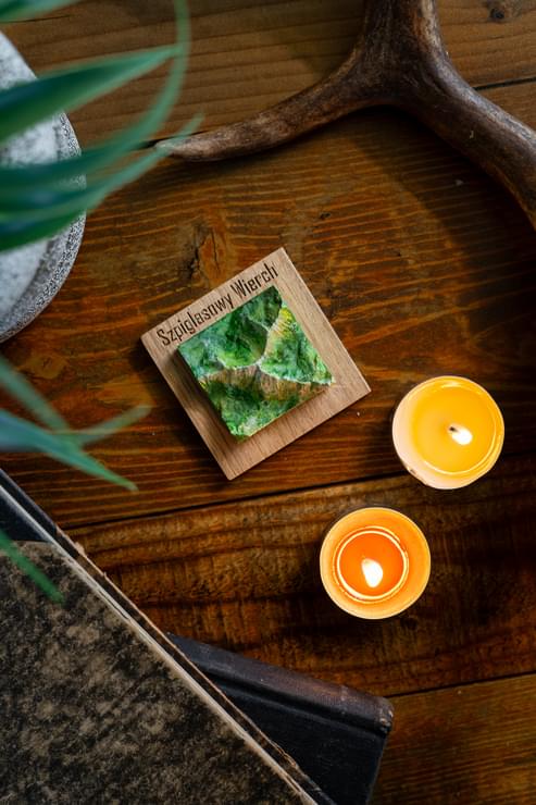 Szpiglasowy Wierch magnes malowany szczyty górskie prezent dla miłośników gór